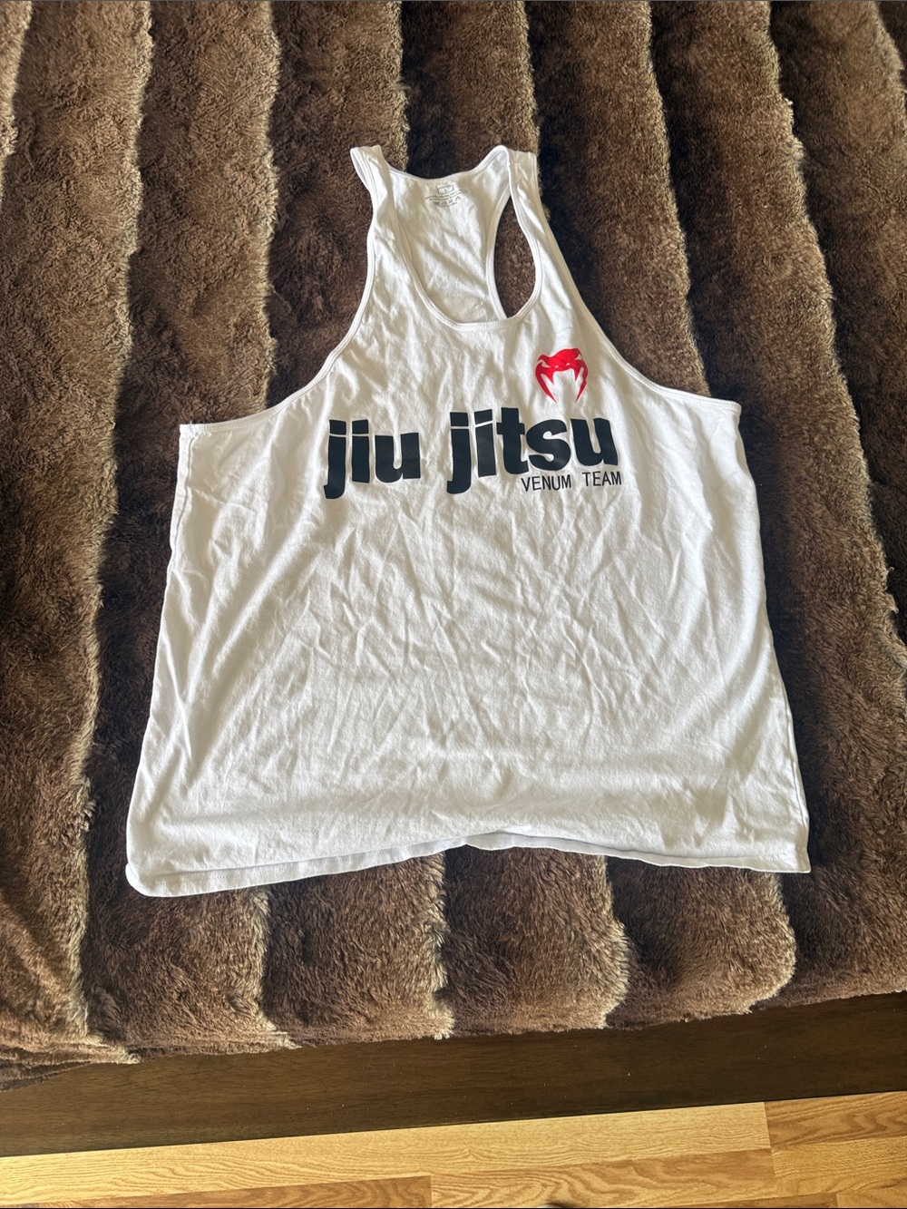Venum Jiu Jitsu White Men's Tank Top